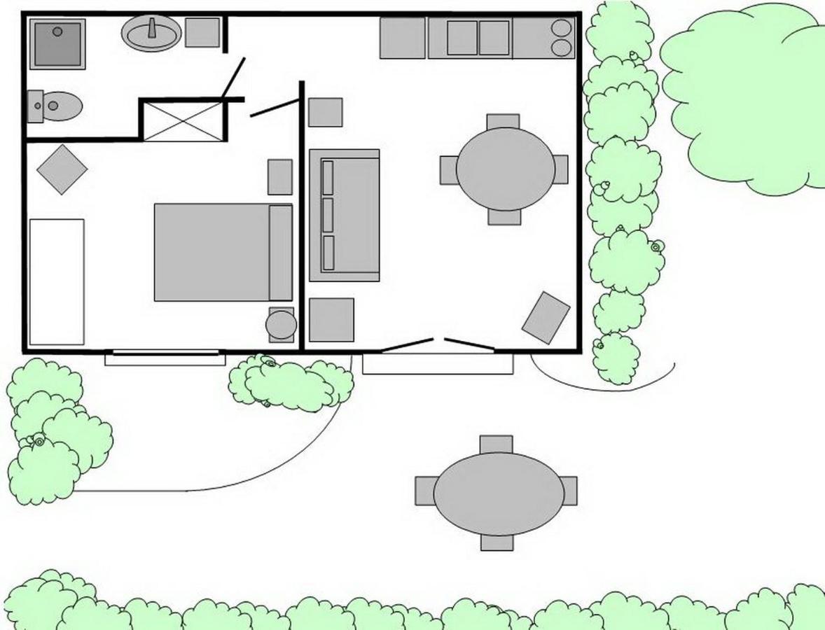Rdc-Villa_2Pieces 35M2_Domine La Plaine Entre Nimes_Cevennes_Mer Кальвіссон Екстер'єр фото